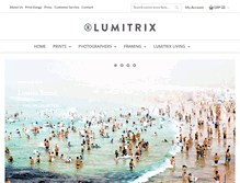 Tablet Screenshot of lumitrix.com